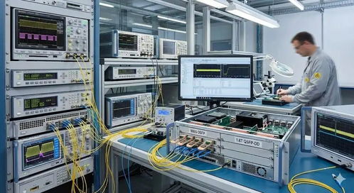 构建未来 800G与1.6T光互连测试生态系统与核心实验室设备